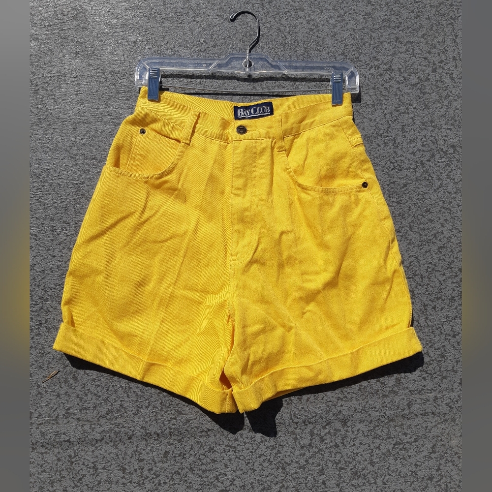 Yellow Vintage Shorts
